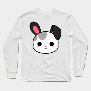 Cute Grey Spot Bunny Long Sleeve T-Shirt